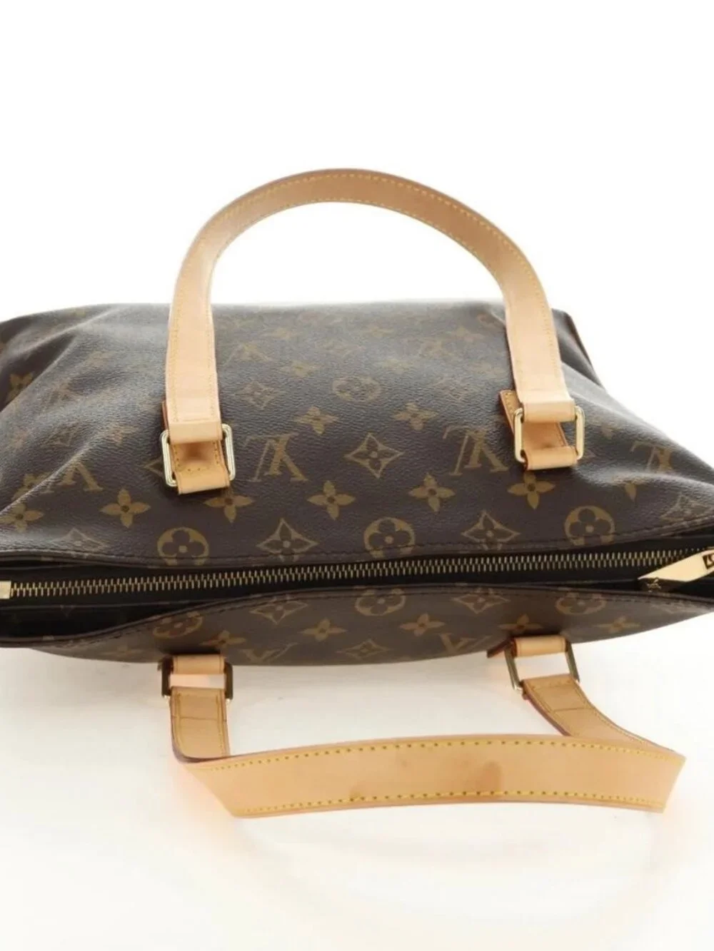 LOUIS VUITTON Monogram Cabas Piano Tote Bag M51148 LV Auth 187216SAM